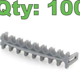 (100) Aptiv 15436199 GT 280 Series 16-Contact TPA Secondary Lock Clip - New