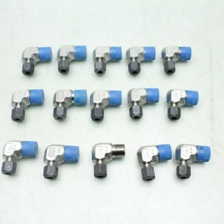 15 New Parker 4-6 CBZ-SS CPI Male Elbows / 1/4" Tube x 3/8" MNPT / SS-400-2-6 - New