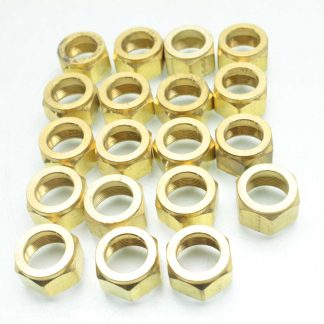 19 New Parker 12 BZ-B Brass CPI Tube Nuts for Pipe Fittings / 3/4" - New
