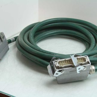 25' Phoenix Contact HC-B 24 Male/Female Control Cable / 24 Pin / Igus CF6.07.24 - Used