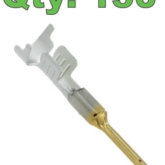 (250) New Molex MX150L Male 19417-0026 Contact Gold Plated 22-18 AWG - New