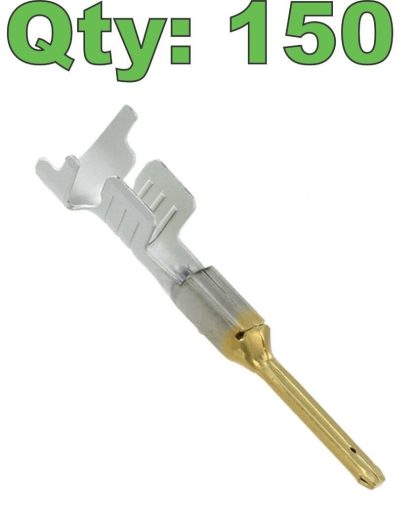 (250) New Molex MX150L Male 19417-0026 Contact Gold Plated 22-18 AWG - New