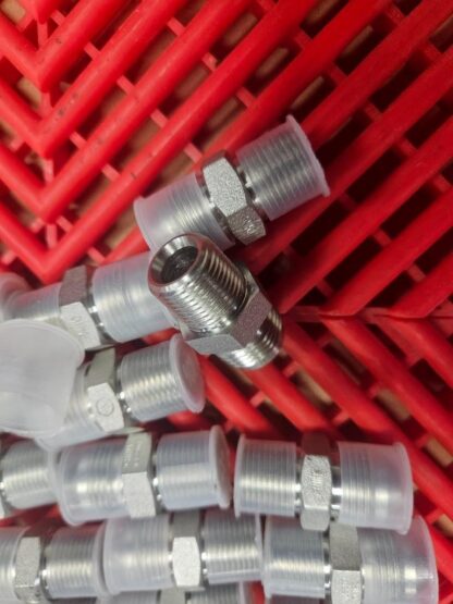 (28) Brennan 2404-08-06 1/2" Male JIC Flare to 3/8" Male NPT 06MJ-08MP STRAIGHT - New - Image 5
