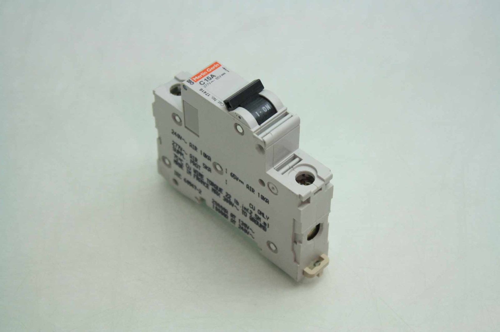 3 Merlin Gerin 24430 24432 17416 Multi 9 C60 Circuit Breakers 277VAC / 6-15A - Used - Image 4