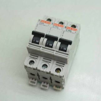 3 Merlin Gerin 24430  24432  17416  Multi 9 C60 Circuit Breakers 277VAC / 6-15A - Used