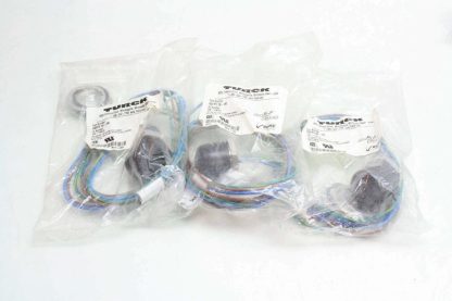 3 New Turck RSFPV-30-1M Bulkhead Connector 1 Meter 3 Pin - New