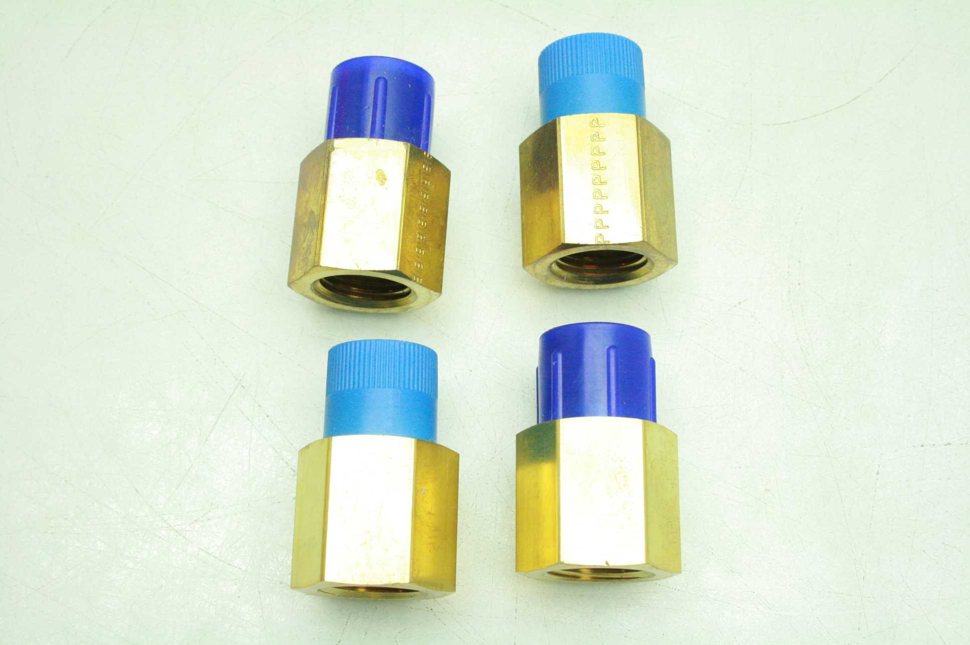 4 New Parker 8-8 RA-B Brass Reducing Adapters / 1/2" FNPT x 1/2" MNPT - New - Image 9
