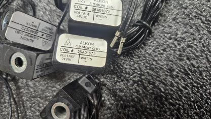 5 New Alkon 26A01072 Pneumatic Solenoid Coils for Valves / 24V DC - New - Image 12