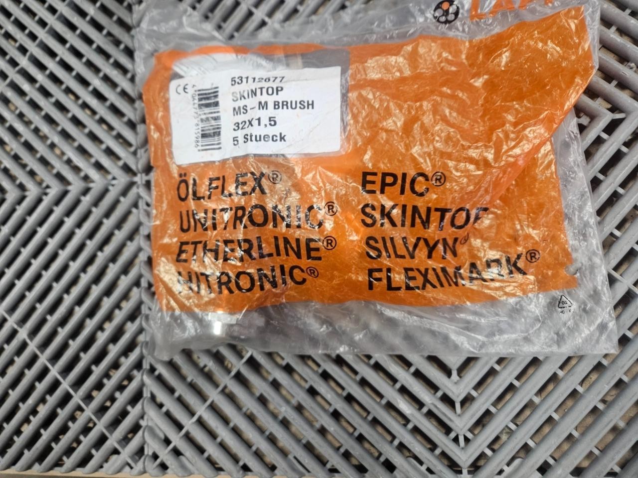 (5) New Lapp Kabel 53112677 SkinTop Brass Cable Gland Strain Relief 11-21mm - New - Image 3