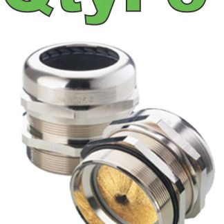 (5) New Lapp Kabel 53112677 SkinTop Brass Cable Gland Strain Relief 11-21mm - New