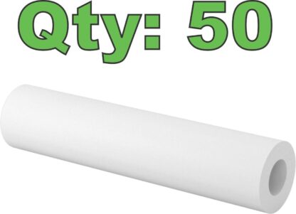 (50) New Polypropylene 1/4" Unthreaded Spacers 1/2" OD, 2-1/4" Long 94729A311 - New - Image 9