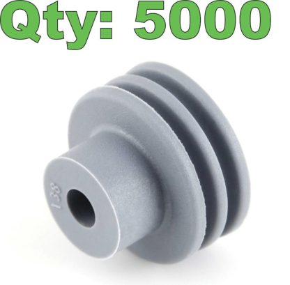 (5000) New Aptiv 15324994 Gray Silicone Wire Seals Metripack 630 (12052387) - New - Image 7