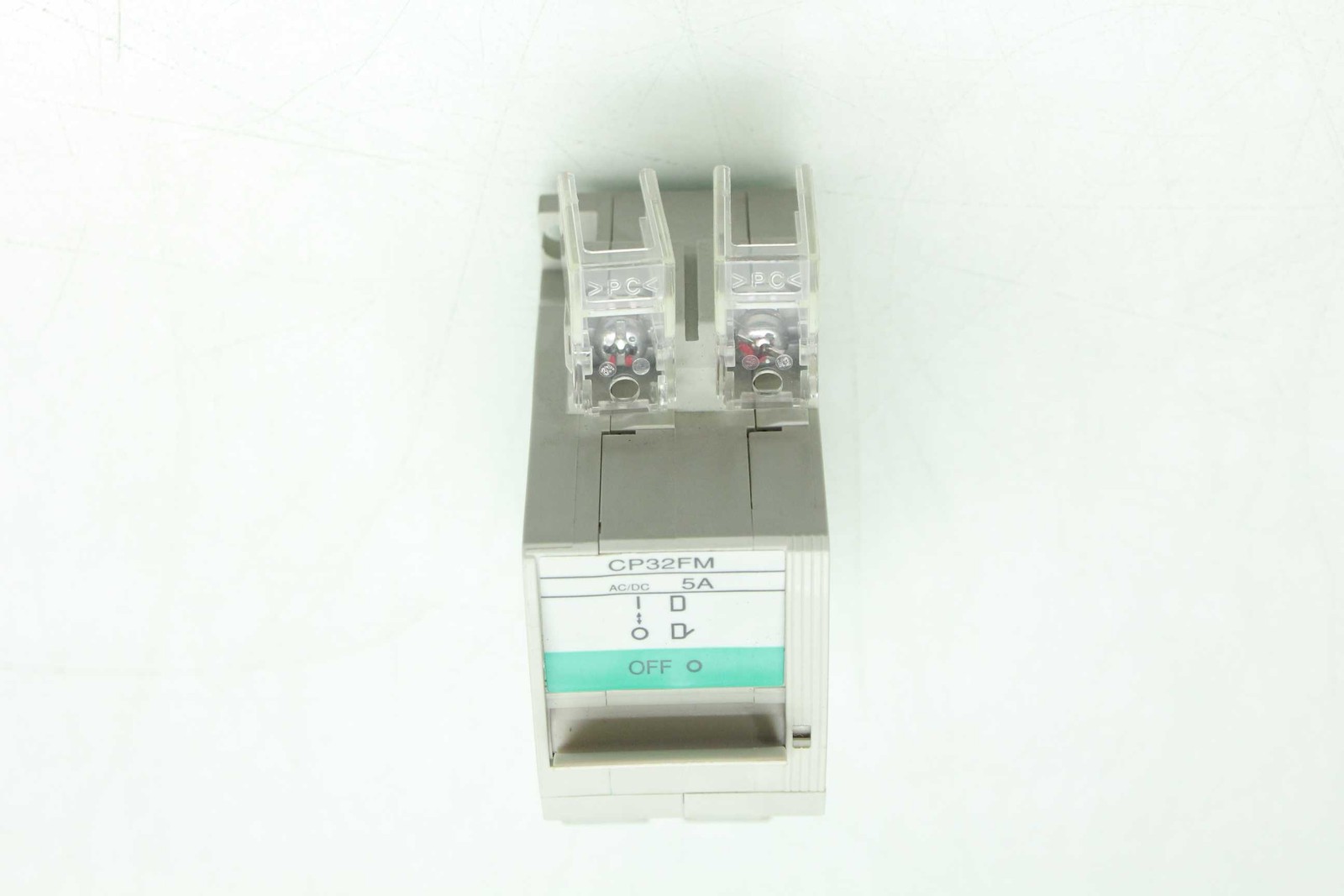 6 Fuji Electric CP32FM 2 Pole Circuit Breakers (2) CP32FM/5 5A (3) CP32FM/3 3A - Used - Image 4