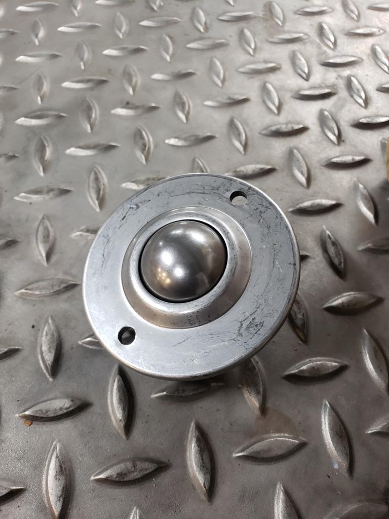 75 New Flanged 2 Hole Ball Transfer Unit Bearings, 1-1/4" Diameter Ball - New - Image 7