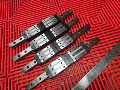 8 THK SRG20 Caged High Rigidity Roller Linear Guides 320L - Used - Image 11