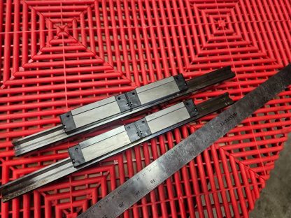 8 THK SRG20 Caged High Rigidity Roller Linear Guides 320L - Used - Image 12