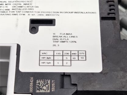 Allen-Bradley 140MT-C3E-C16 Motor Protector Circuit Breaker 10-16A - New other (see details) - Image 5