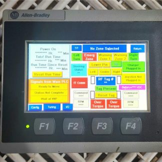 Allen-Bradley 2711R-T4T Ser B HMI Touch Panel Interface PanelView 800 - Used