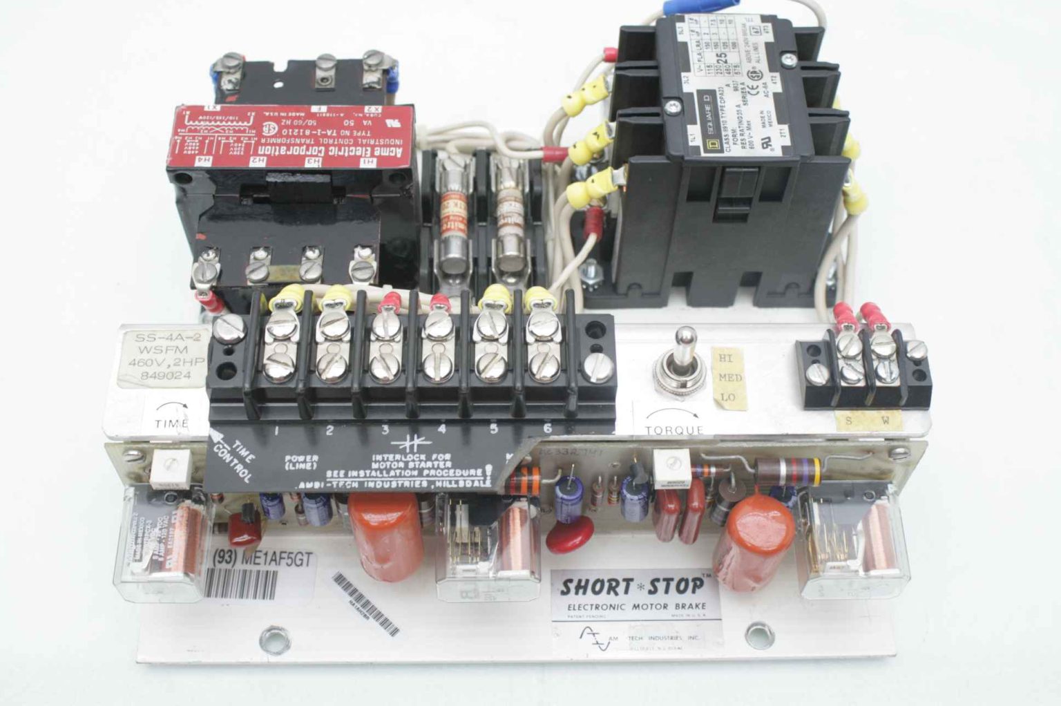 AmbiTech Electronic Short-Stop Motor Brake SS-4A-2 WSFM 460V - Used