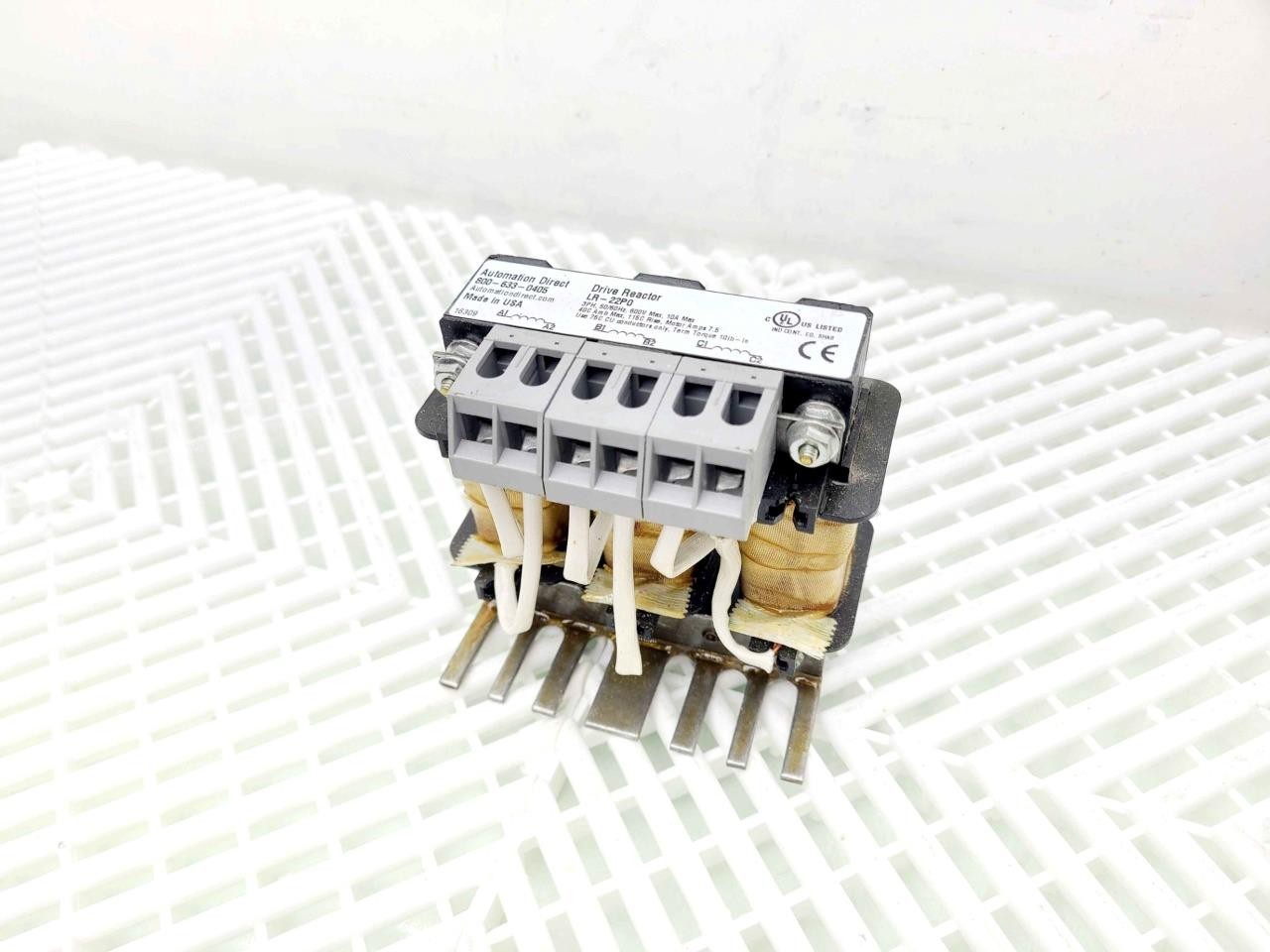 Automation Direct LR-22P0, 10A, 600V Drive Reactor - Used