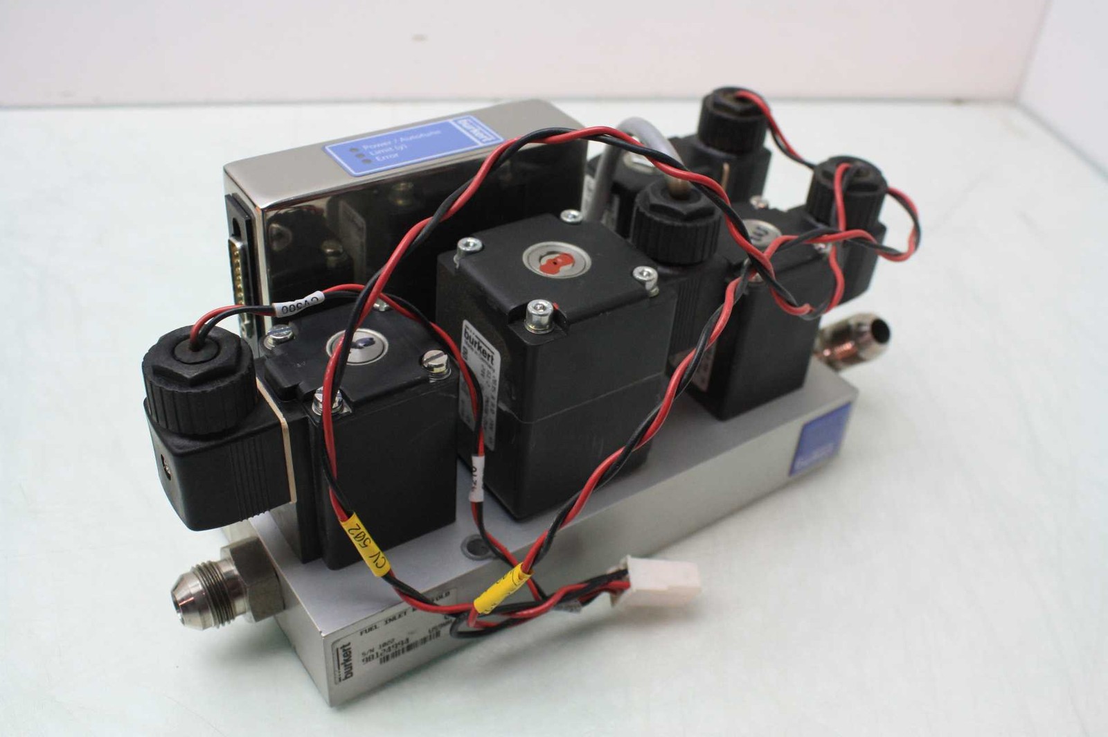 Burkert 98124994 Fuel Inlet Manifold MFC Flow Controller 4 Valves - Used - Image 10