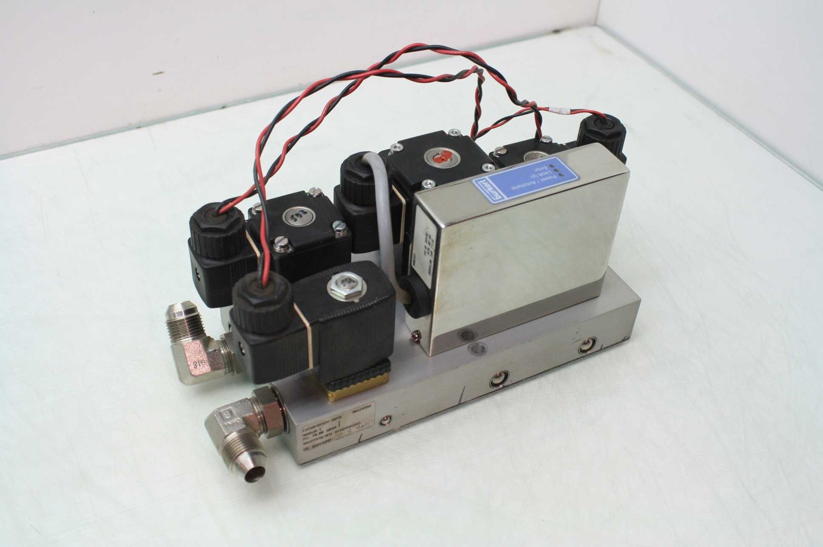 Burkert 98124994 Fuel Inlet Manifold MFC Flow Controller 4 Valves - Used