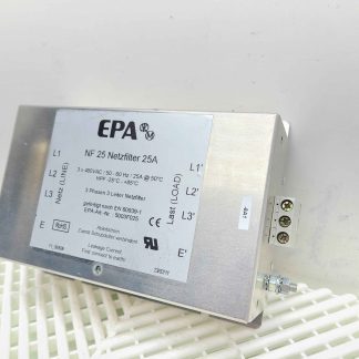 EPA NF 25 Netzfilter 3-Phase Filter 480VAC, 25A - Used
