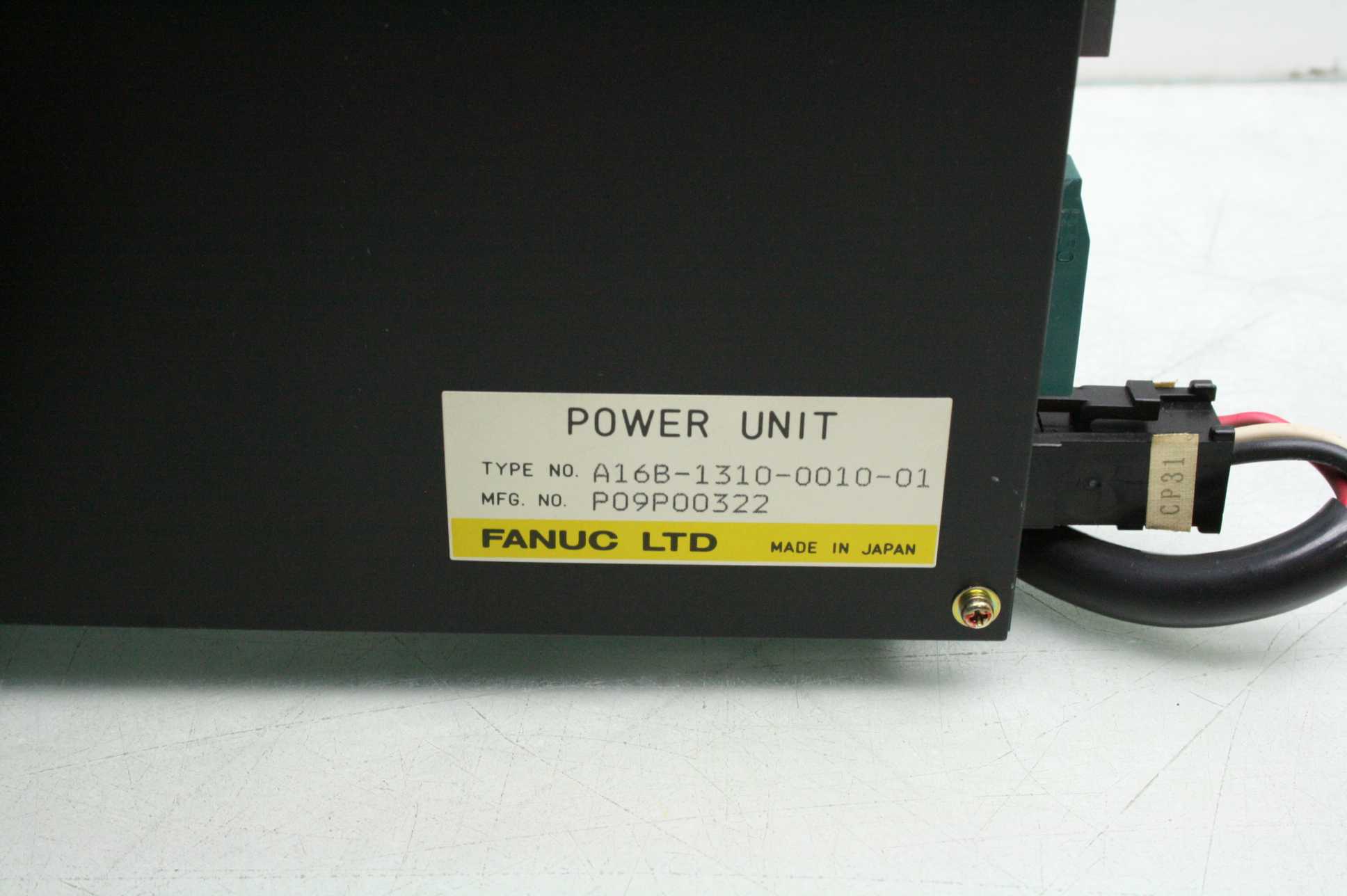 Fanuc A03B-0801-C004 I/O PLC Base Unit + A16B-1310-0010-01 Power Supply - Used - Image 12