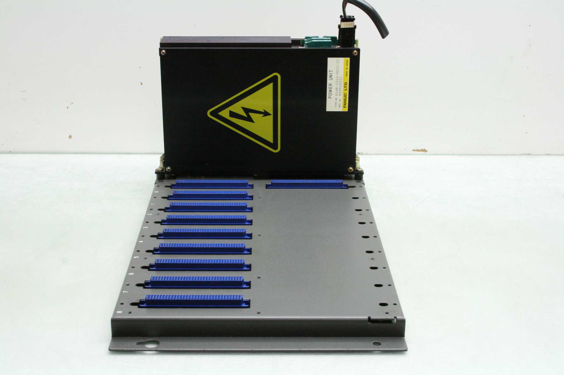 Fanuc A03B-0801-C004 I/O PLC Base Unit + A16B-1310-0010-01 Power Supply - Used - Image 17