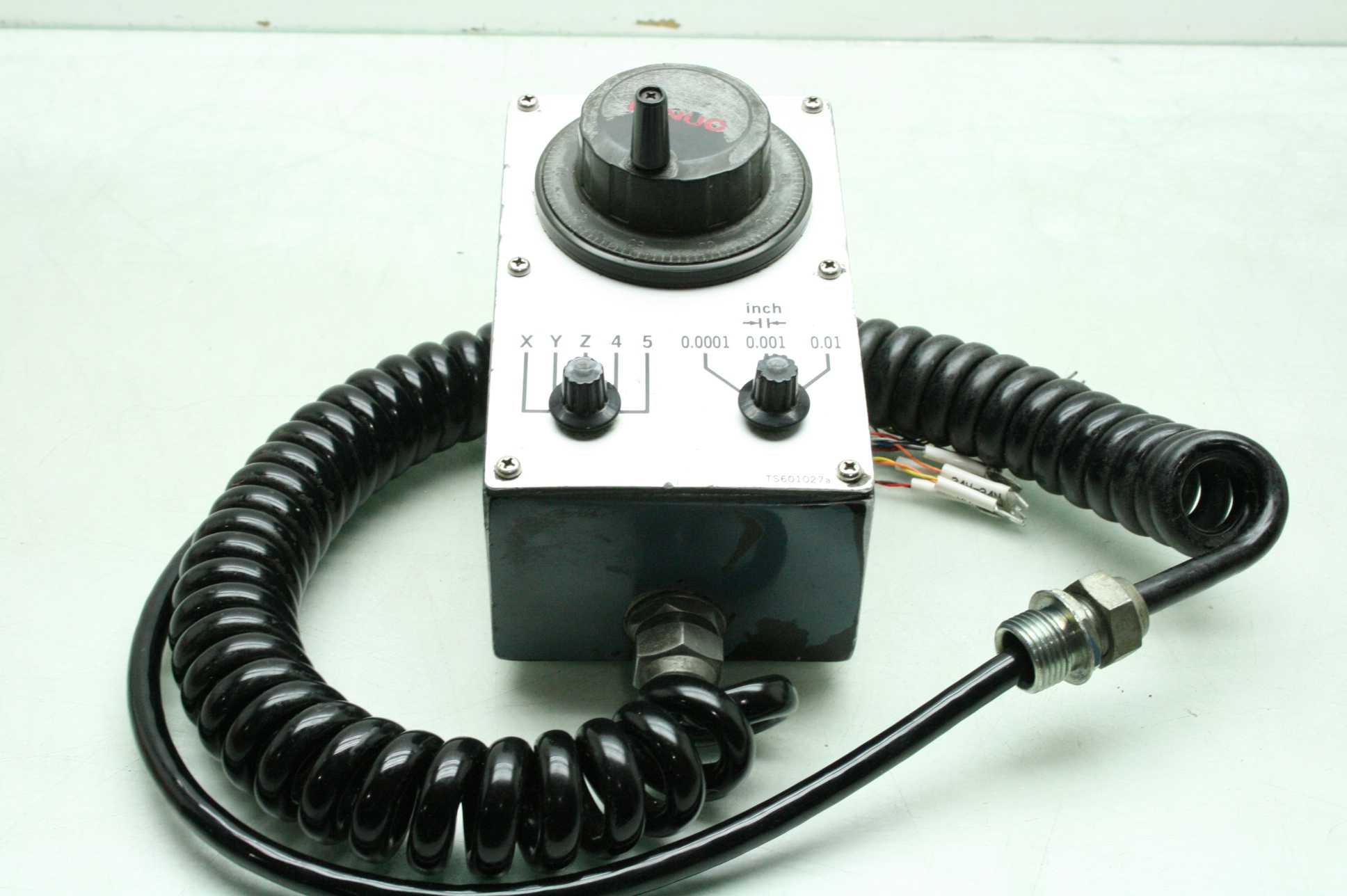 Fanuc A860-0202-T001 Manual Pulse Generator + Multi-lead Cable - Used - Image 9