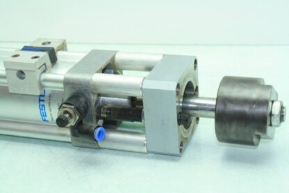 Festo DNU-63-100PPV-AS2 Thru Piston Rod Air Cylinder 63mm Bore x 100mm Stroke - Used - Image 11