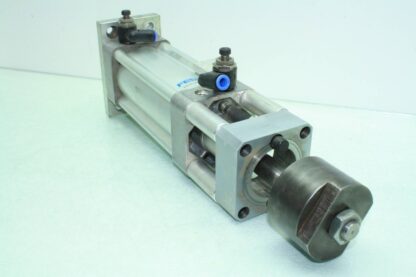 Festo DNU-63-100PPV-AS2 Thru Piston Rod Air Cylinder 63mm Bore x 100mm Stroke - Used - Image 5