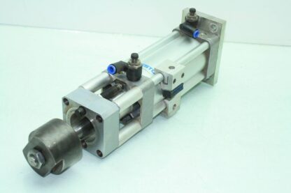 Festo DNU-63-100PPV-AS2 Thru Piston Rod Air Cylinder 63mm Bore x 100mm Stroke - Used - Image 6