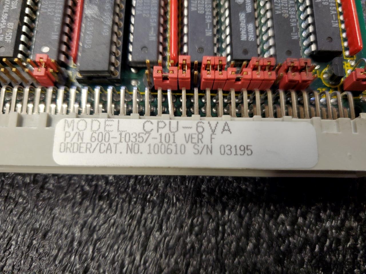Force SYS68K VME Computer CPU-6VA Ver. F 600-10357-101 - Used - Image 9