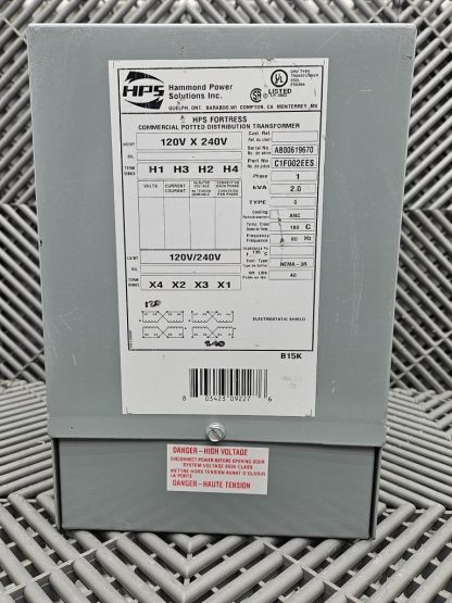 HPS Hammond Power Solutions C1F002EES Commercial Potted Distribution Transformer - Used - Image 6