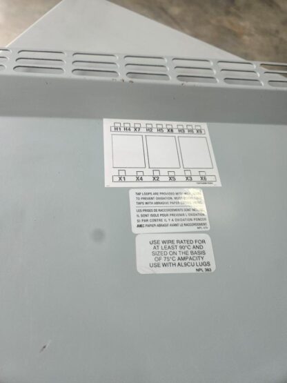Hammond HPS Y030QTCN 30 kVA Outdoor Transformer Nema 3R / 480-600V to 208-400V - Used - Image 18
