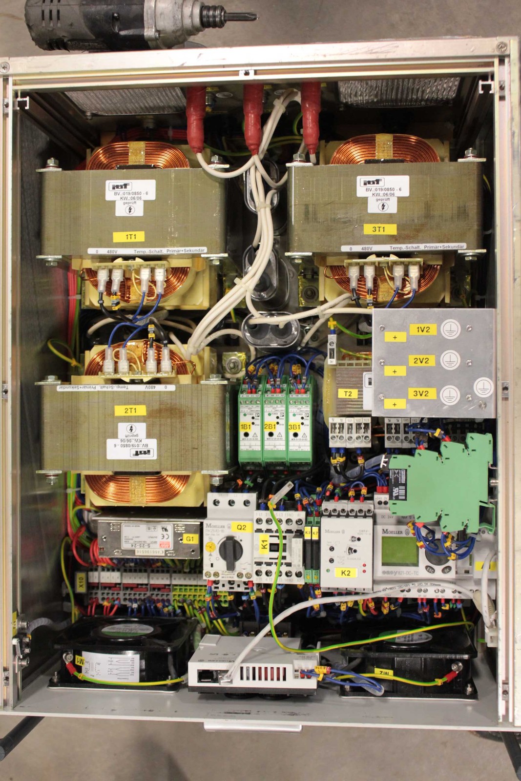 IBF Electronic 800W 5.8GHz Pulsable Magnetron Power Supply / 3 Phase 480V 19" - Used - Image 4
