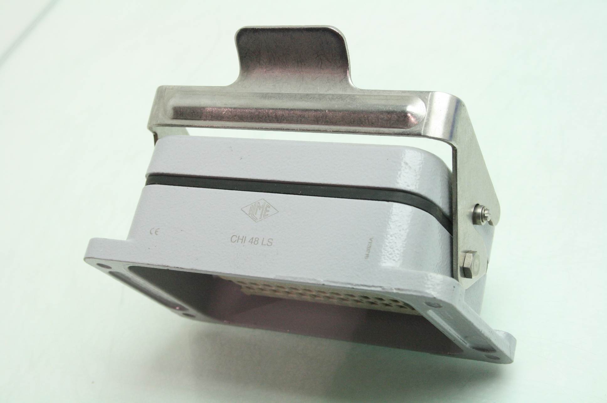 ILME CHI-48LS Bulkhead Panel Interface Housing with EPIC H-BE 24 SS DR Connector - Used - Image 12