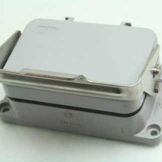 ILME CHI-48LS Bulkhead Panel Interface Housing with EPIC H-BE 24 SS DR Connector - Used