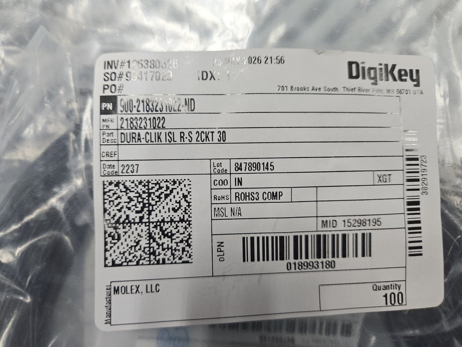 Isabellenhütte IVT-S-500-U3-I-CAN1-12/24 500A CAN Transducer - New - Image 10
