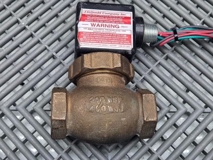 J.D Gould Solenoid Valve M4-3V, 24V DC, 5-125psi - Used - Image 16