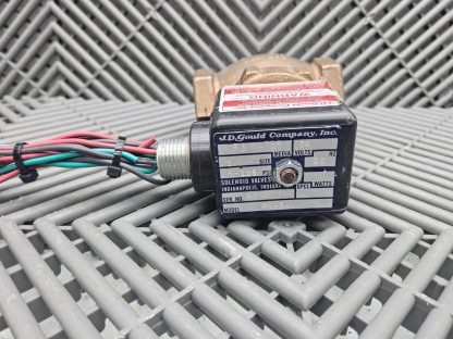 J.D Gould Solenoid Valve M4-3V, 24V DC, 5-125psi - Used - Image 4