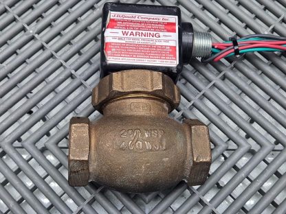 J.D Gould Solenoid Valve M4-3V, 24V DC, 5-125psi - Used - Image 7