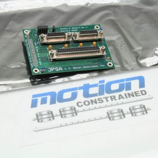 JPSA Pass through Servo/Stepper Driver Board Part# PE001651 - Used