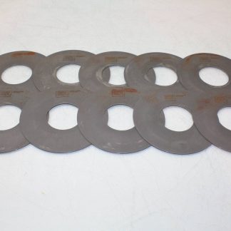 Lot of 10 Carolina Knife Square Edge Circular Slitter Blades 5" x 2" x 0.030" - New other (see details)