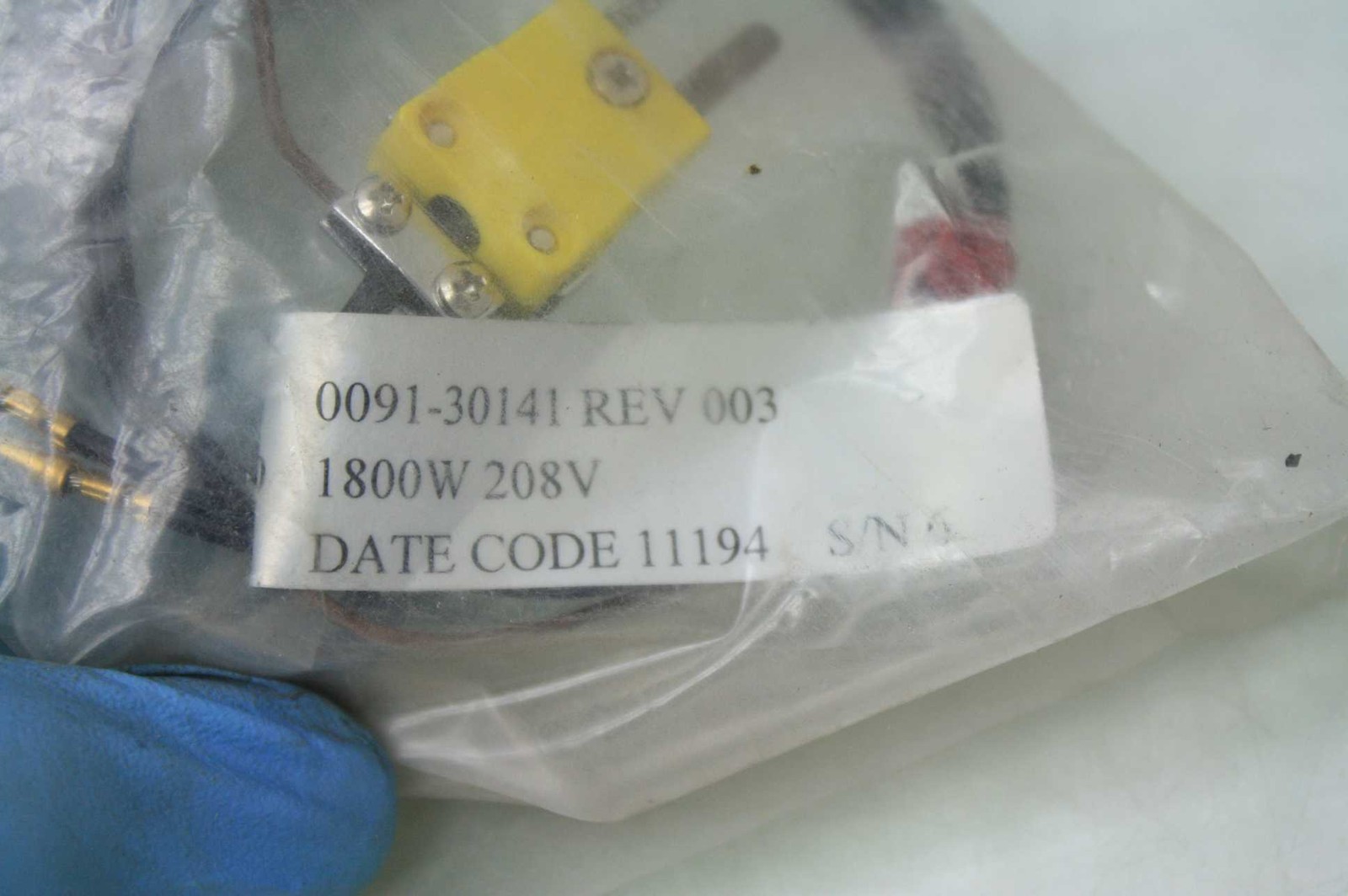 Lot of 5 Belilove 0091-30141 Ceramic Tank Immersion Heaters 208V @ 1800W / 48" - New - Image 3