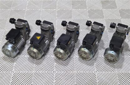 Lot of (5) Piston Air Compressor Pumps with 1 HP CIMA 80M/4 Motors - Used - Image 10