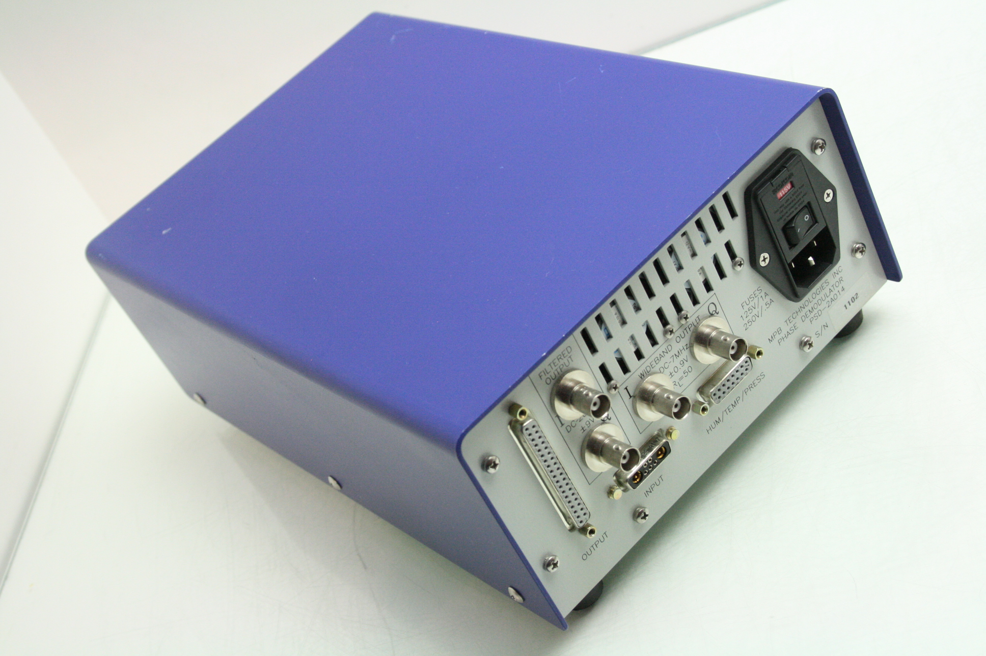 MPB PSD-2A014 Wideband Phase Demodulator Filtered Output Analyzer - Used - Image 14