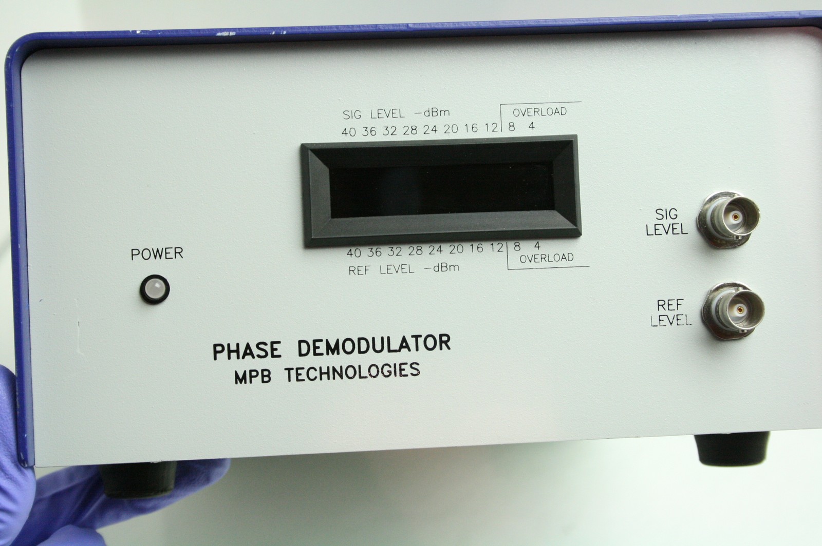 MPB PSD-2A014 Wideband Phase Demodulator Filtered Output Analyzer - Used - Image 10
