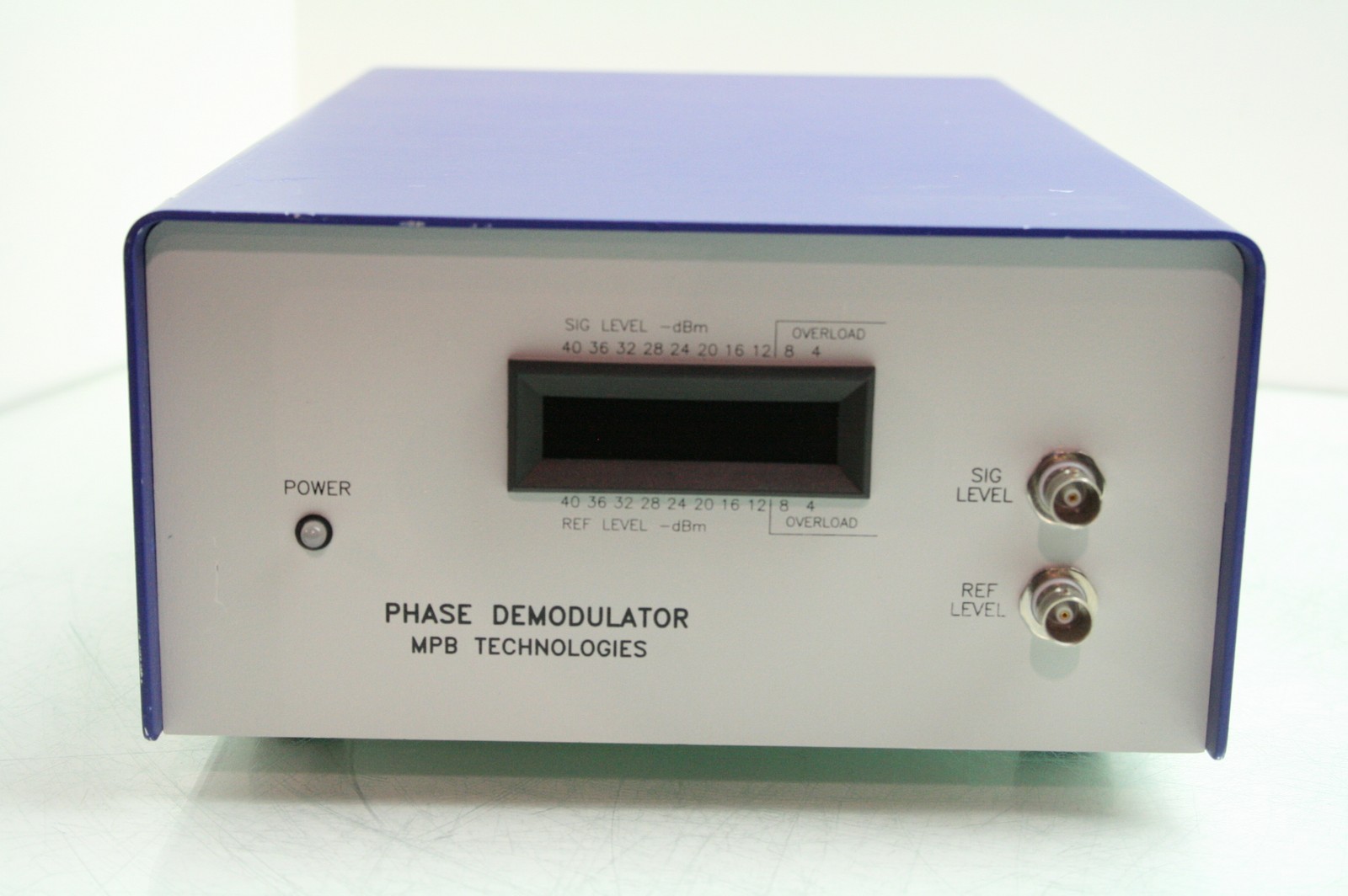 MPB PSD-2A014 Wideband Phase Demodulator Filtered Output Analyzer - Used